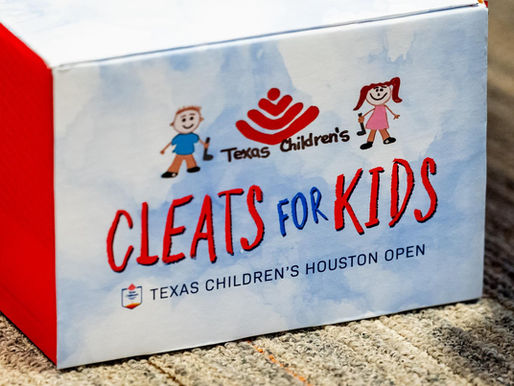  Golf Pros to Wear “Texas Children’s Cleats for Kids” at the Texas Children’s Houston Open to Raise Awareness and Funds for Kids Health
